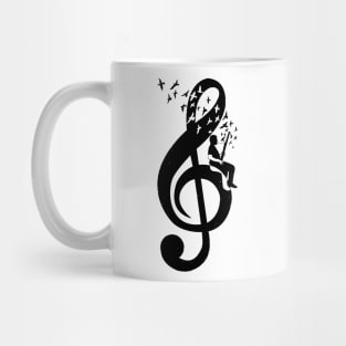 Treble Clef - Bassoon Mug